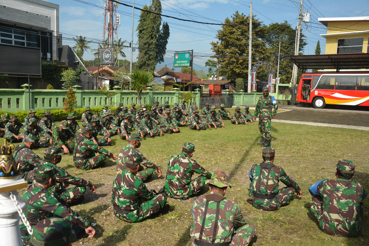 Asah Kemampuan Prajurit, Korem 073/Makutarama Gelar Latihan Perorangan Jabatan (Latorjab) 